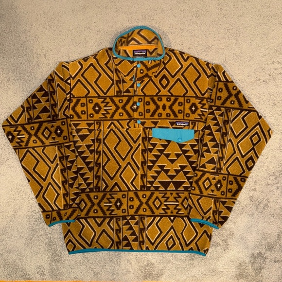 Patagonia Other - Vintage Patagonia Aztec Pattern Synchilla Fleece